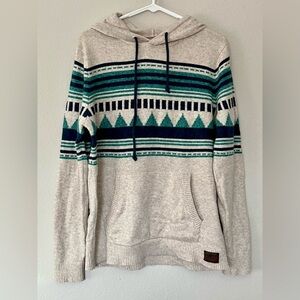 Y2K Vintage Hollister Abercrombie Sweater Hoodie- Men's Size Large